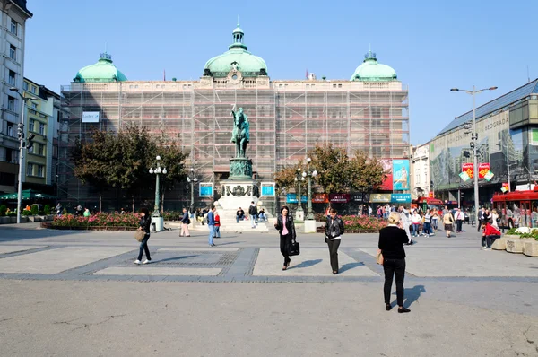 Белградская площадь — стоковое фото