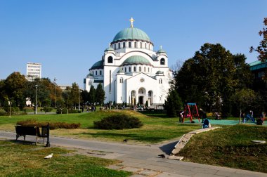 Cathedral of Saint Sava clipart