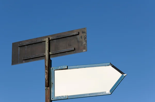 Placa em branco — Fotografia de Stock