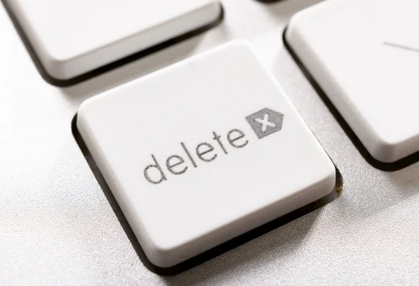 Delete button — Stock Photo, Image