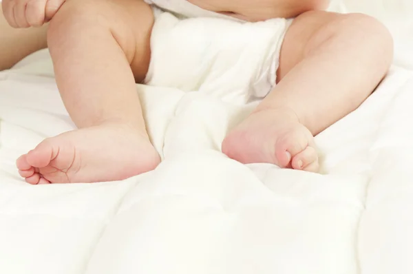 Piedi del bambino — Foto Stock