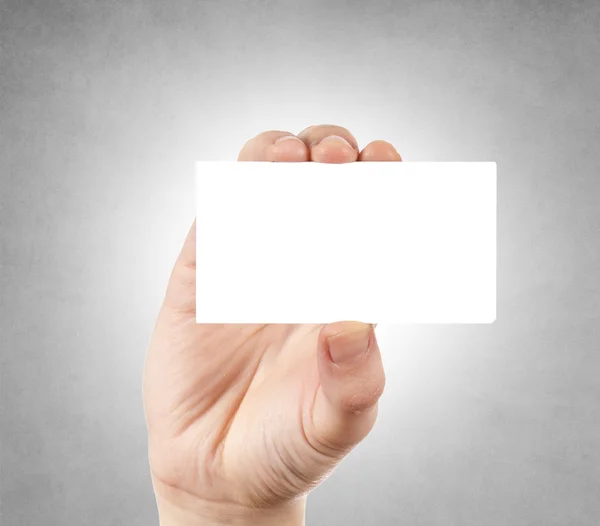 Blank calling card — Stock Photo, Image