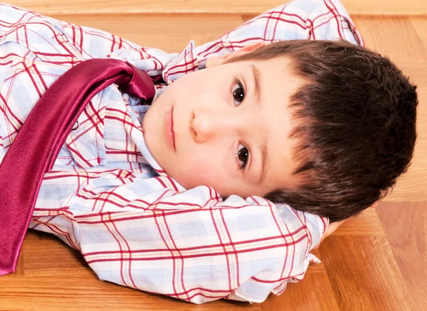 Little businessman — Stock Photo, Image