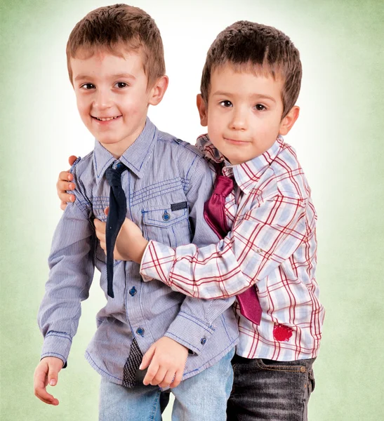 Brother hug — Stock Photo, Image