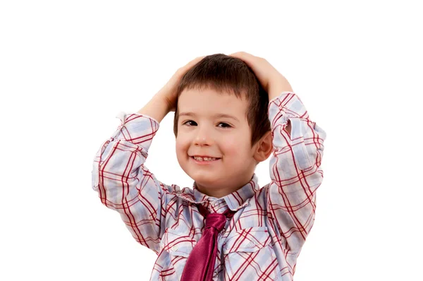 Smiling boy — Stock Photo, Image