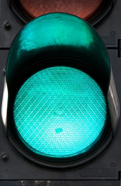 Grönt ljus — Stockfoto