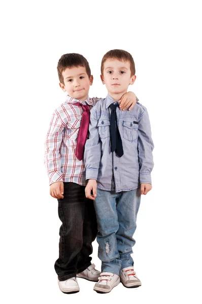 Brother hug — Stock Photo, Image