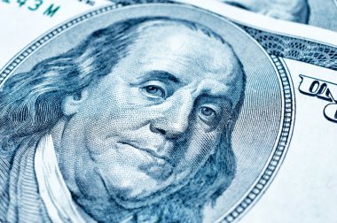 Benjamin franklin 100 dolarlık banknot üzerinde