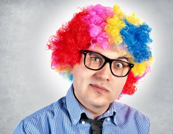 Business clown — Stock Photo, Image