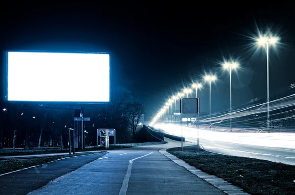 Prázdné bilboard — Stock fotografie