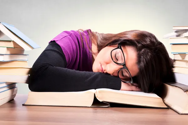 Estudiante cansado — Foto de Stock