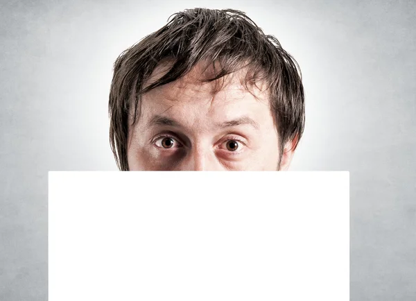 Male blank space — Stock Photo, Image