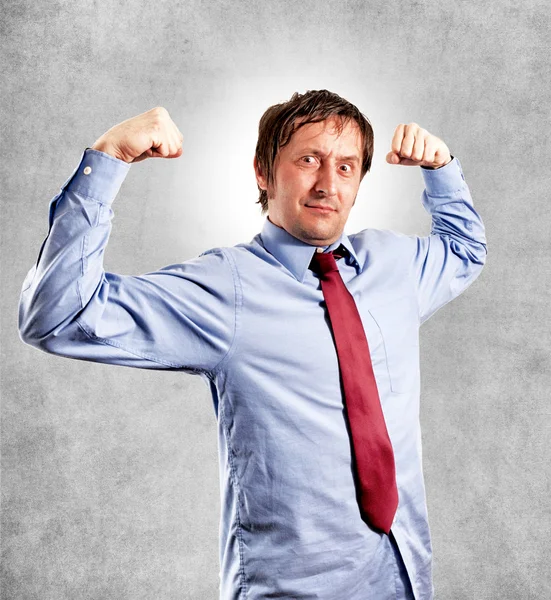 Strong businessman — Stock Photo, Image