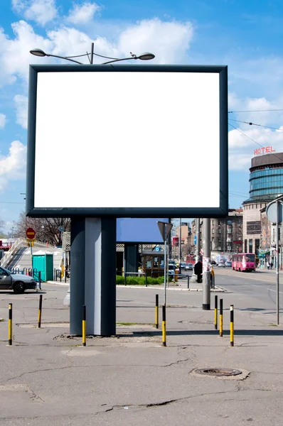 Miejski billboard — Zdjęcie stockowe