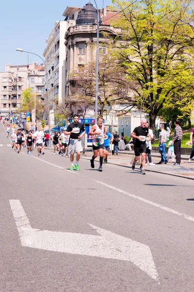 Maratón de Belgrado — Foto de Stock