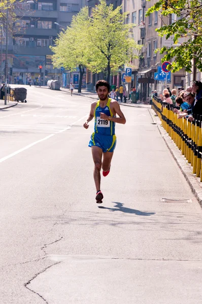 Belgrad marathon — Stockfoto