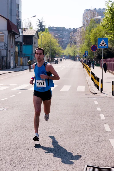 Maratón de Belgrado — Foto de Stock