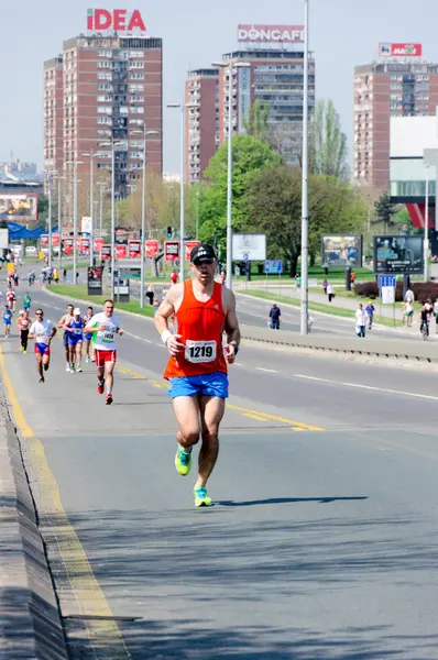 Belgrade marathon — Stock Photo, Image