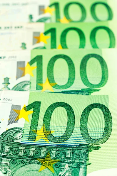 Green euro — Stock Photo, Image