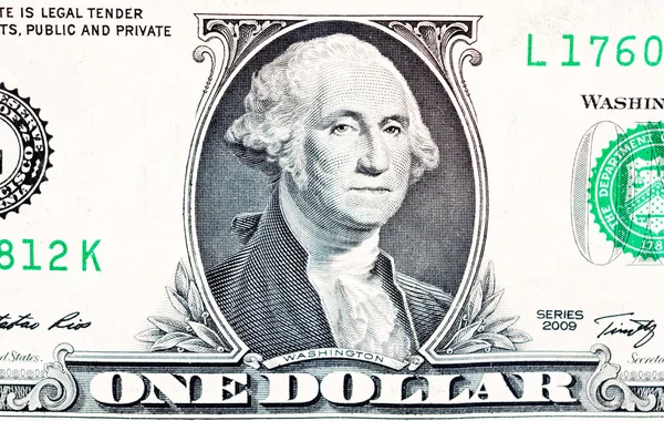 Banconota da un dollaro — Foto Stock