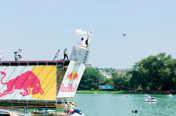 Czerwony Byk Flugtag — Zdjęcie stockowe