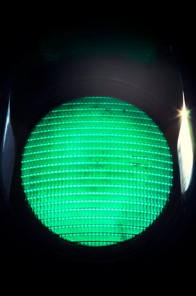 Green light — Stock Photo, Image