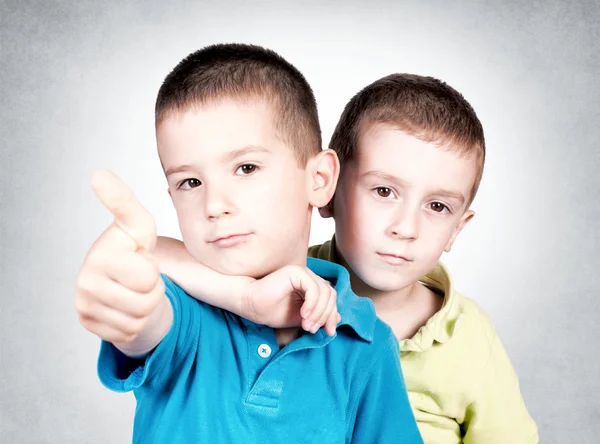 Brother ok sign — Stock Photo, Image