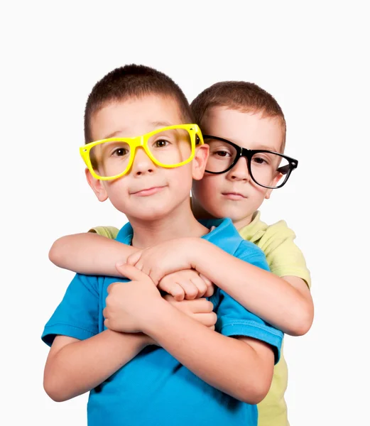 Brother hug — Stock Photo, Image