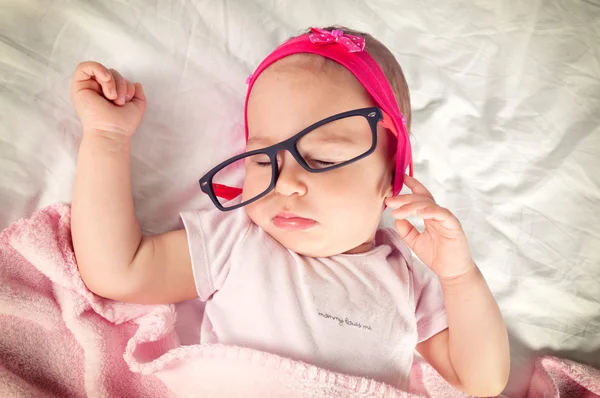 Sleepy baby — Stock Photo, Image