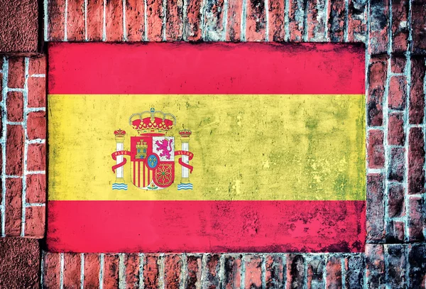 Spain flag — Stock Photo, Image