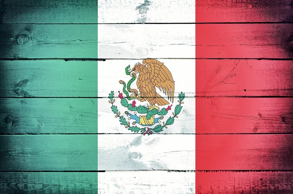 Mexican flag — Stock Photo, Image