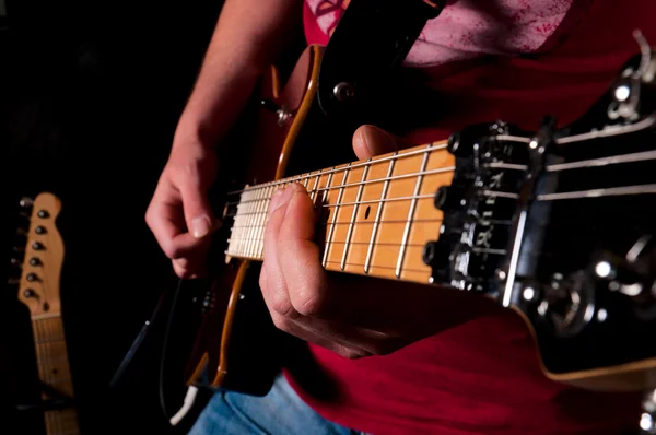 Guitarra rime — Fotografia de Stock