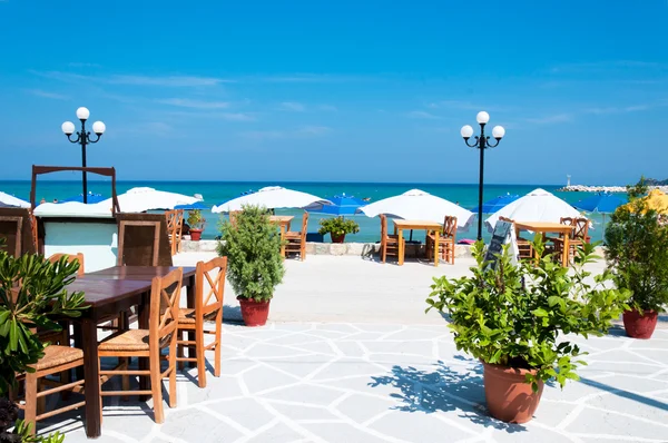 Restauracja na plaży — Zdjęcie stockowe
