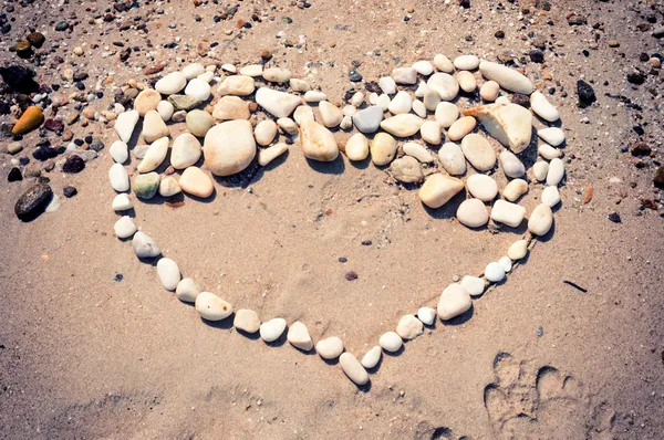 Stones heart — Stock Photo, Image