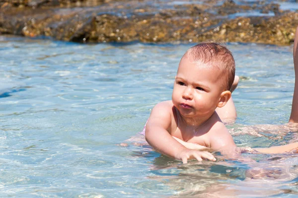 Swim learn — Stock Photo, Image