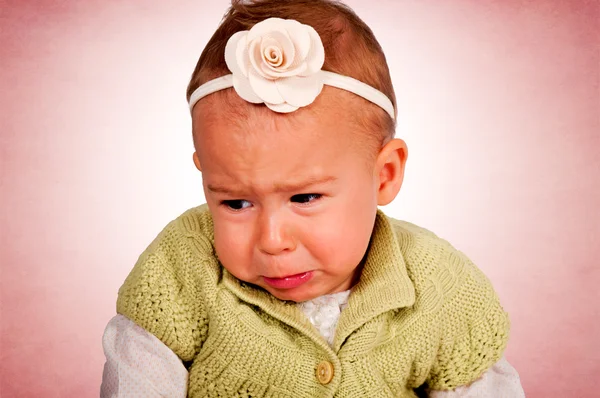 Sad baby — Stock Photo, Image