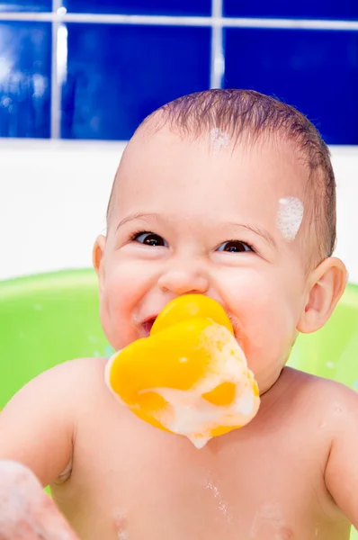 Angry baby — Stock Photo, Image