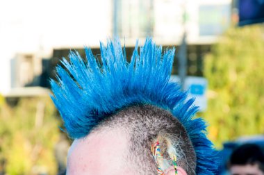 Punk saç modeli