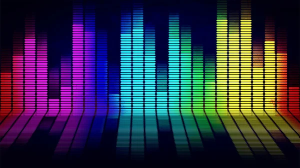 Muziek equalizer — Stockfoto