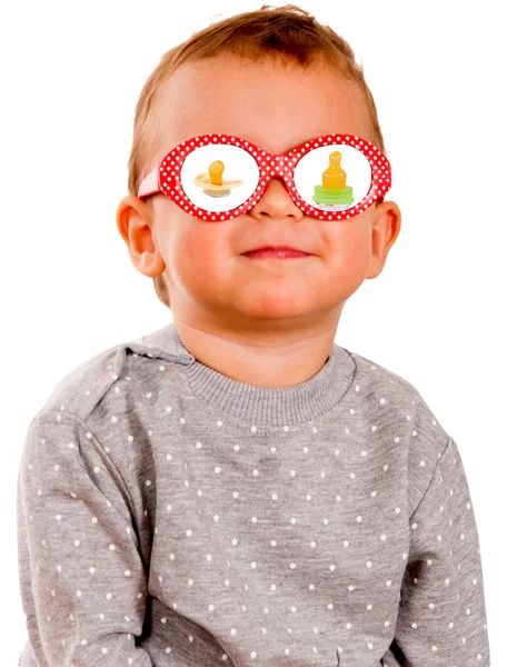 Óculos de sol de bebê — Fotografia de Stock