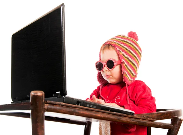 Little hacker — Stock Photo, Image