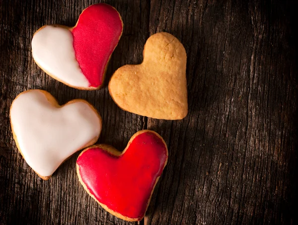 Romantiskt cookies — Stockfoto