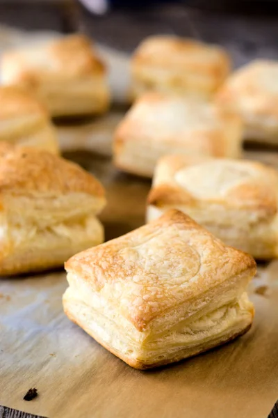 Pastry with cheese — Stock Photo, Image