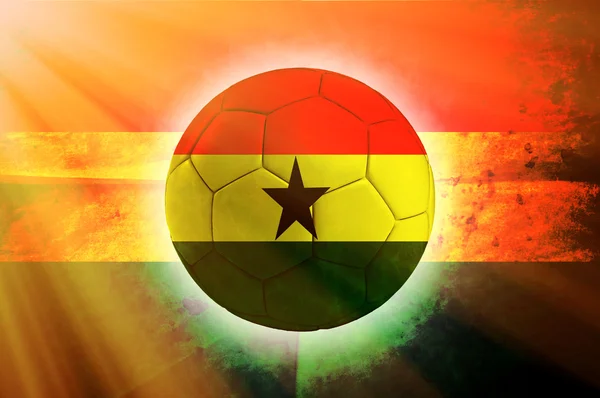 Ghana ball — Stock Photo, Image