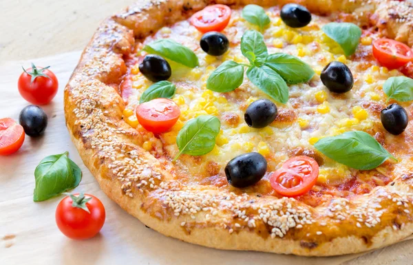 Vegetarian pizza