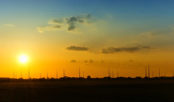 Belo pôr do sol — Fotografia de Stock