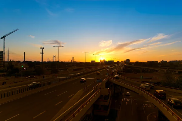 Belgrado atardecer — Foto de Stock