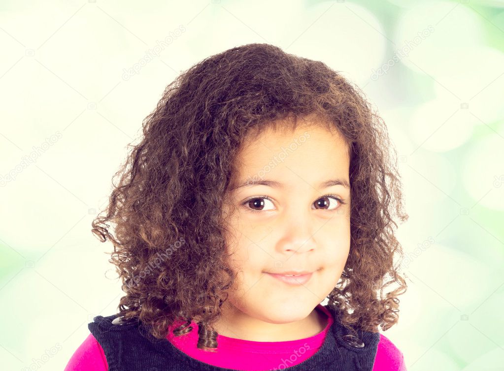 Pictures Curly Hair Little Girl Hairstyles Little Girl With