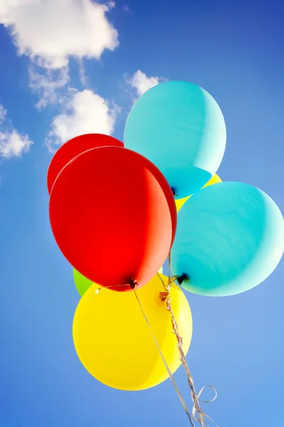 Kleurrijke ballonnen — Stockfoto