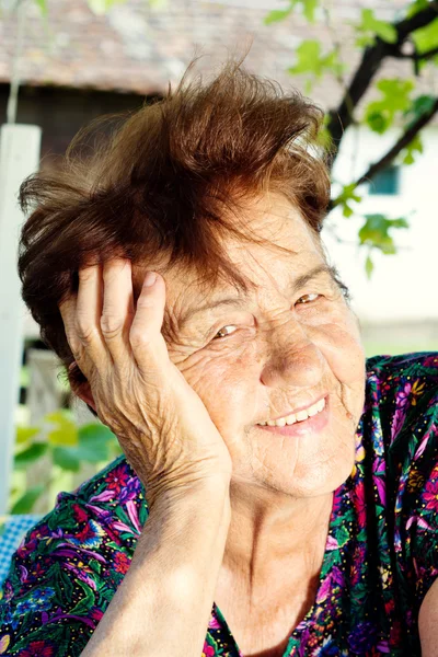 Pozytywne starych kobiet — Zdjęcie stockowe